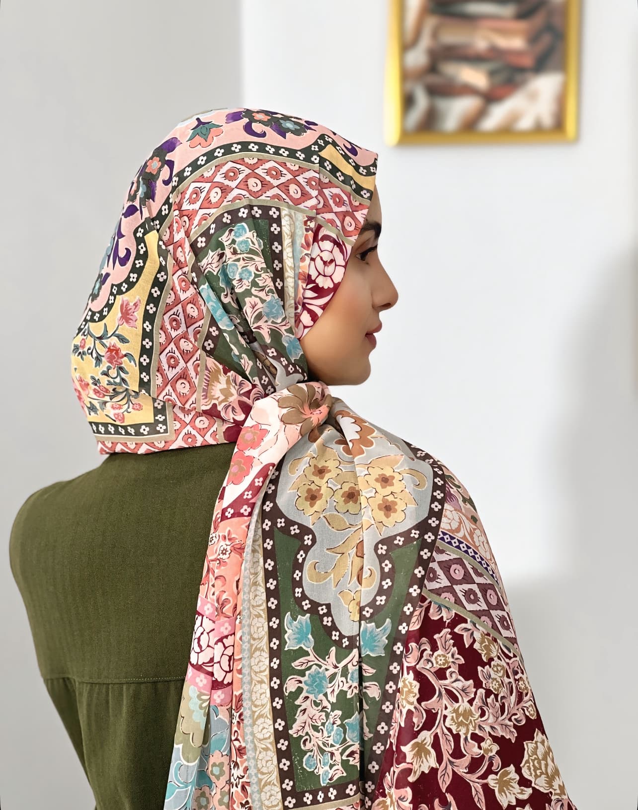 Allurina scarf - "Laguna"