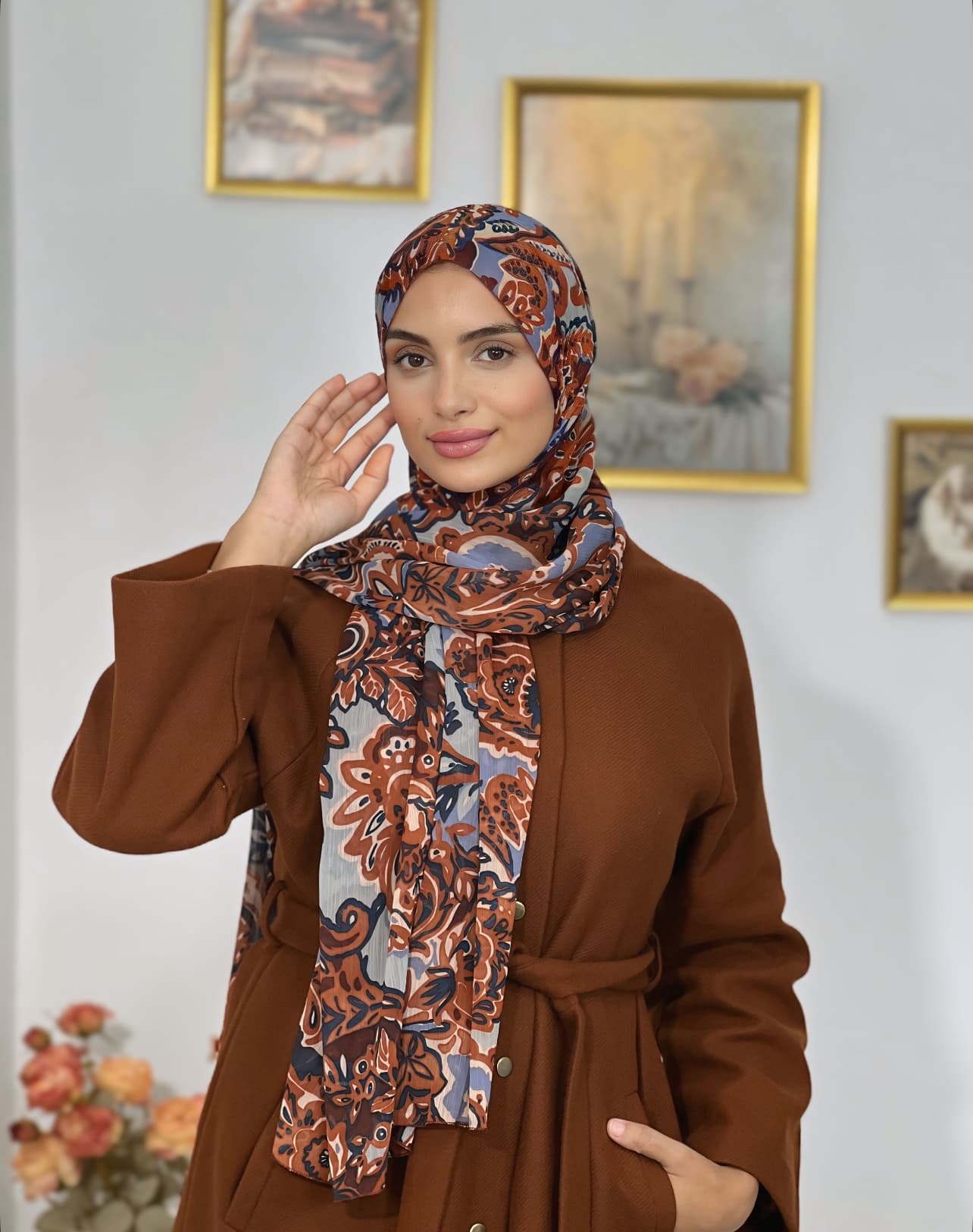 Allurina scarf - "Megane"