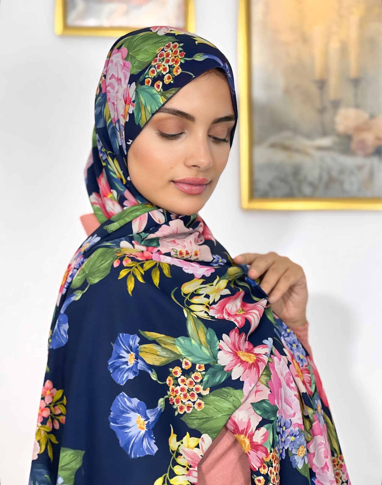 Allurina scarf - "Fusion"