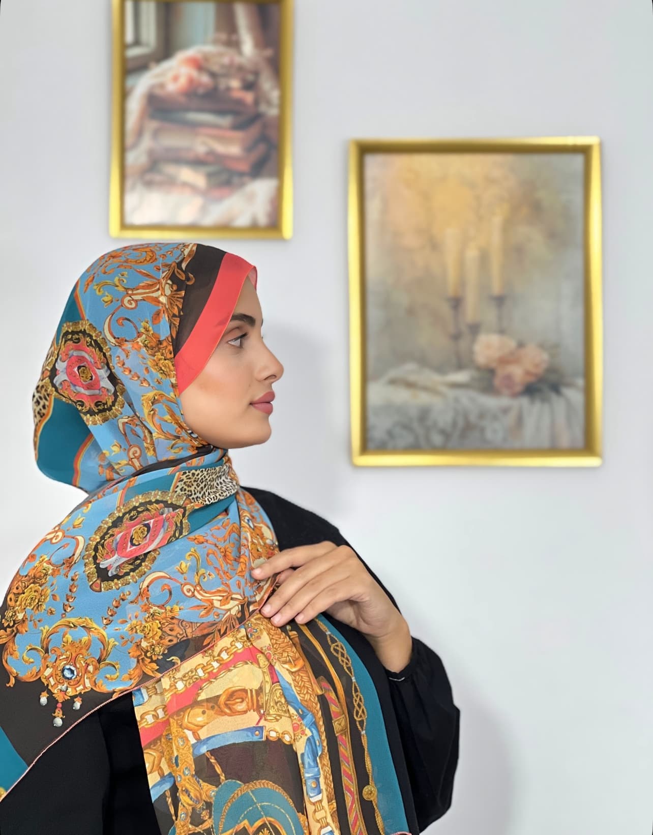 Allurina scarf - "Fiesta"