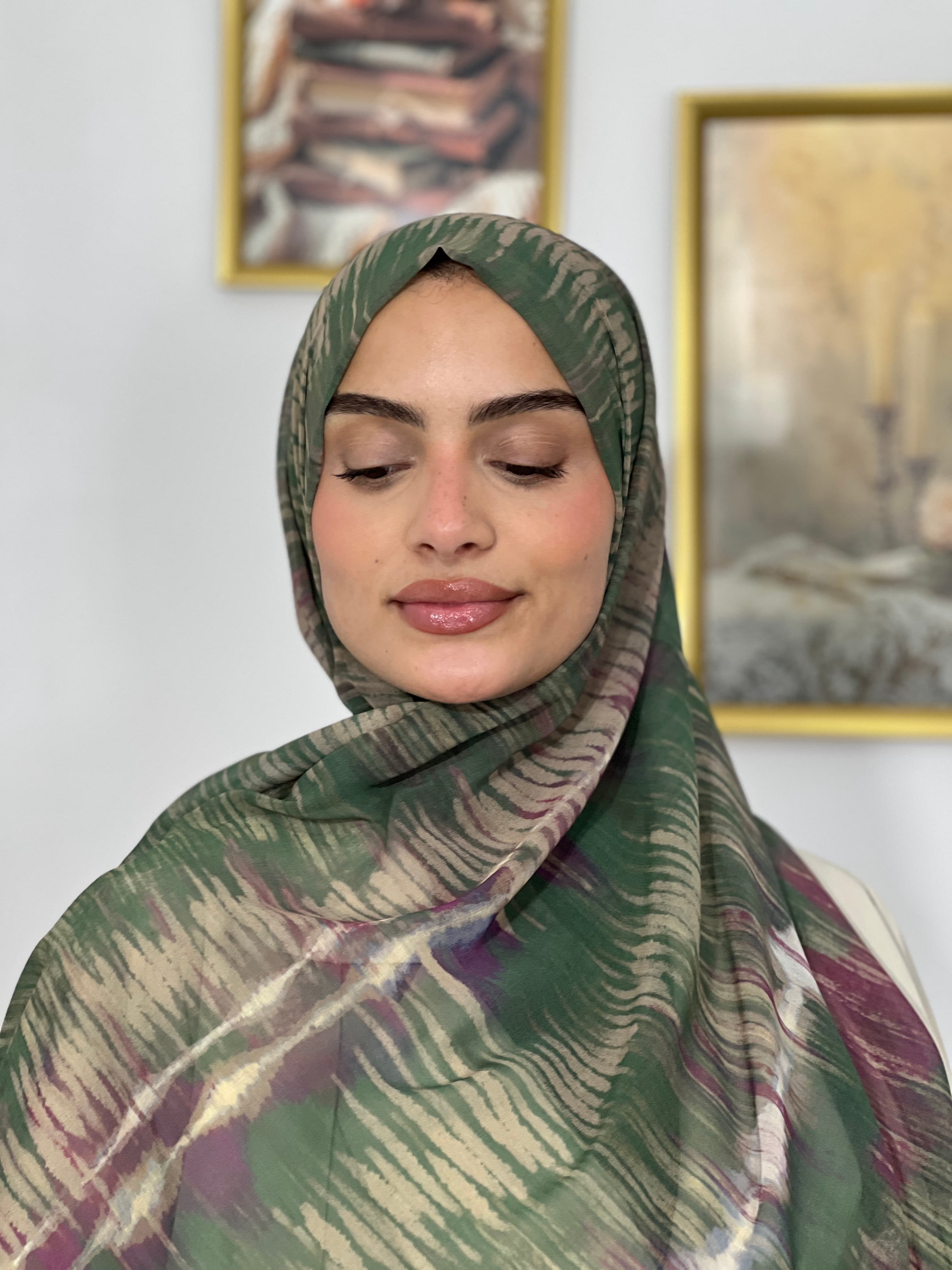 Allurina scarf - "Nature Waves"