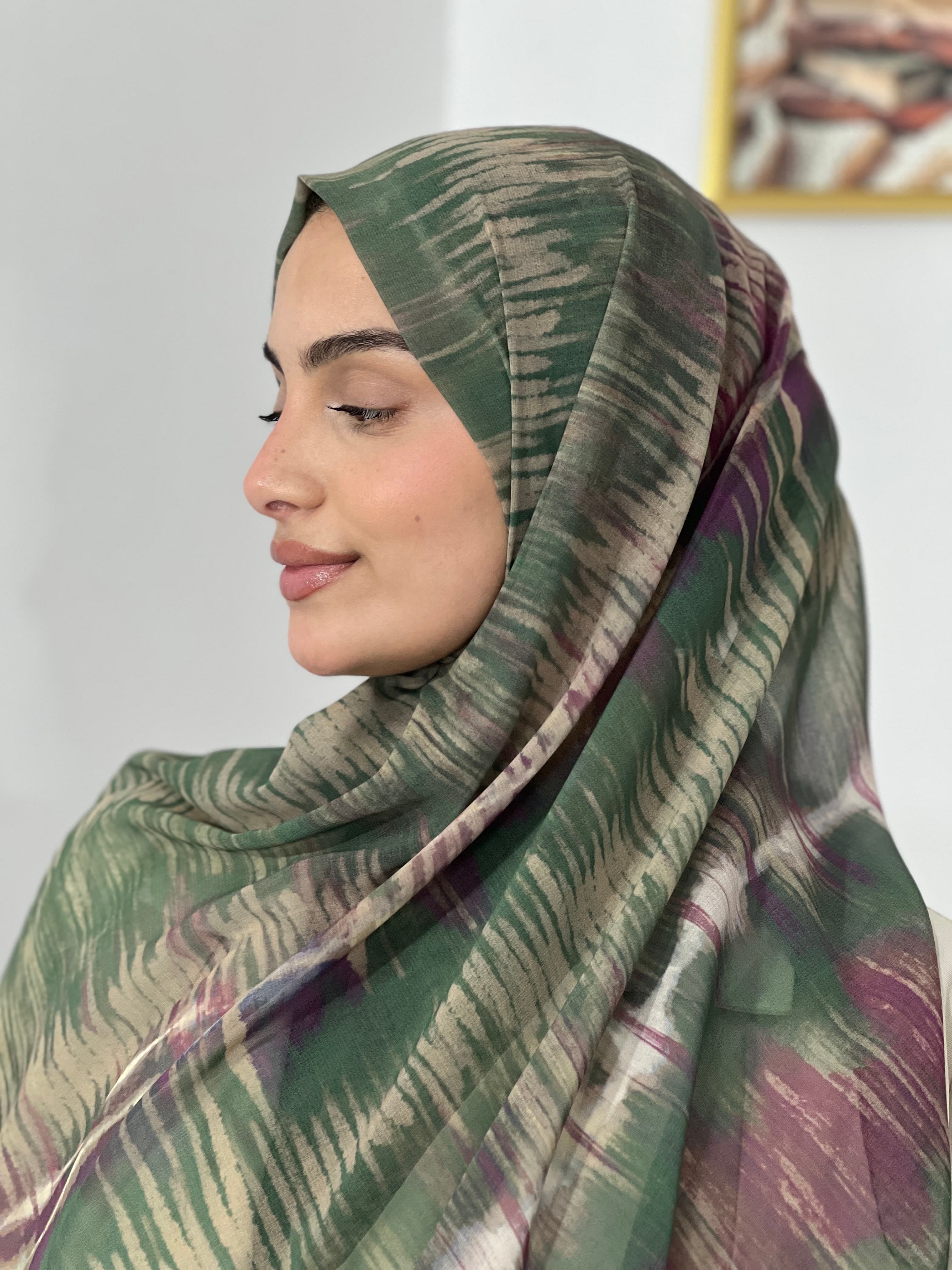 Allurina scarf - "Nature Waves"