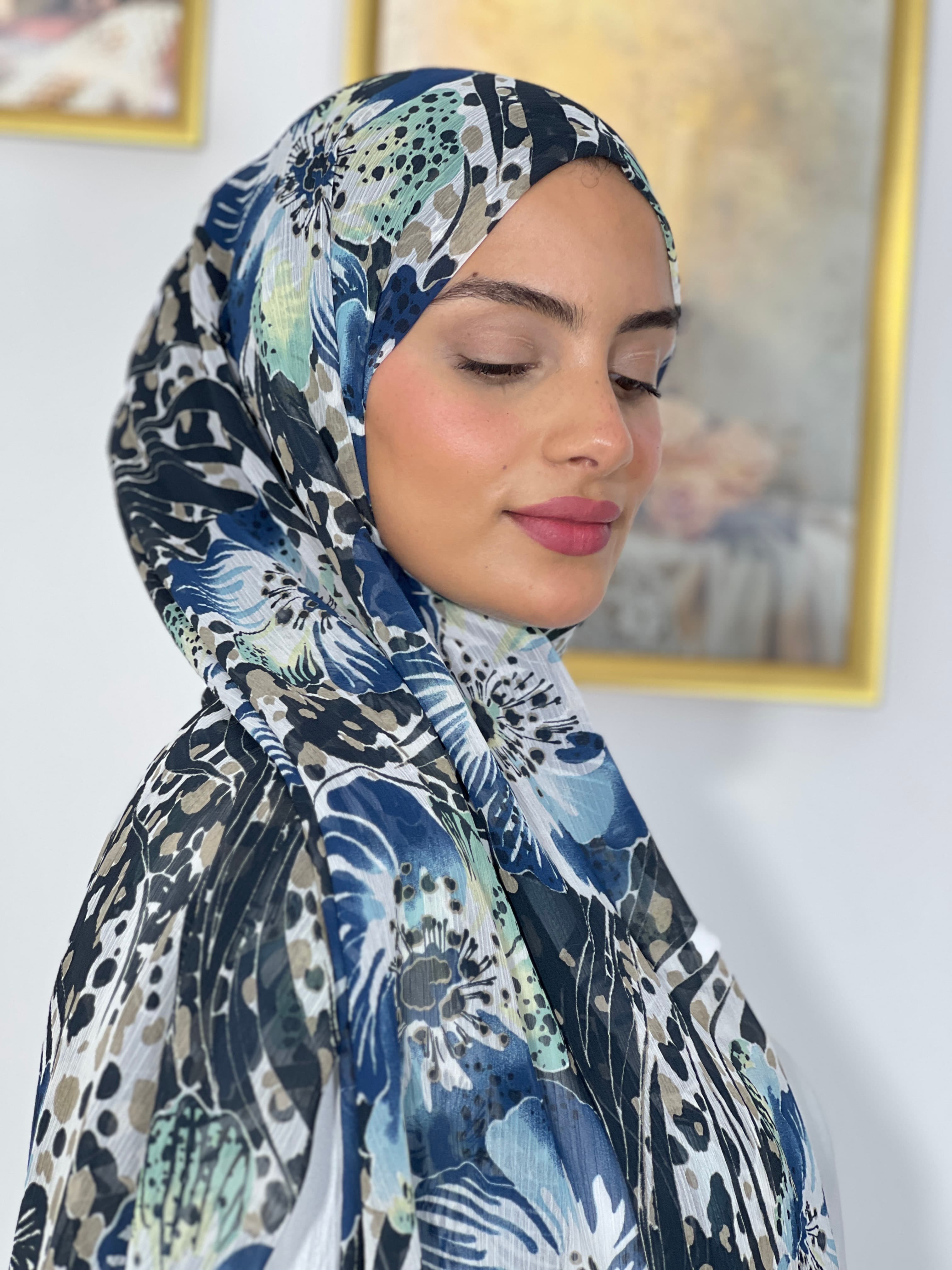 Allurina scarf - "Évasion Sauvage"