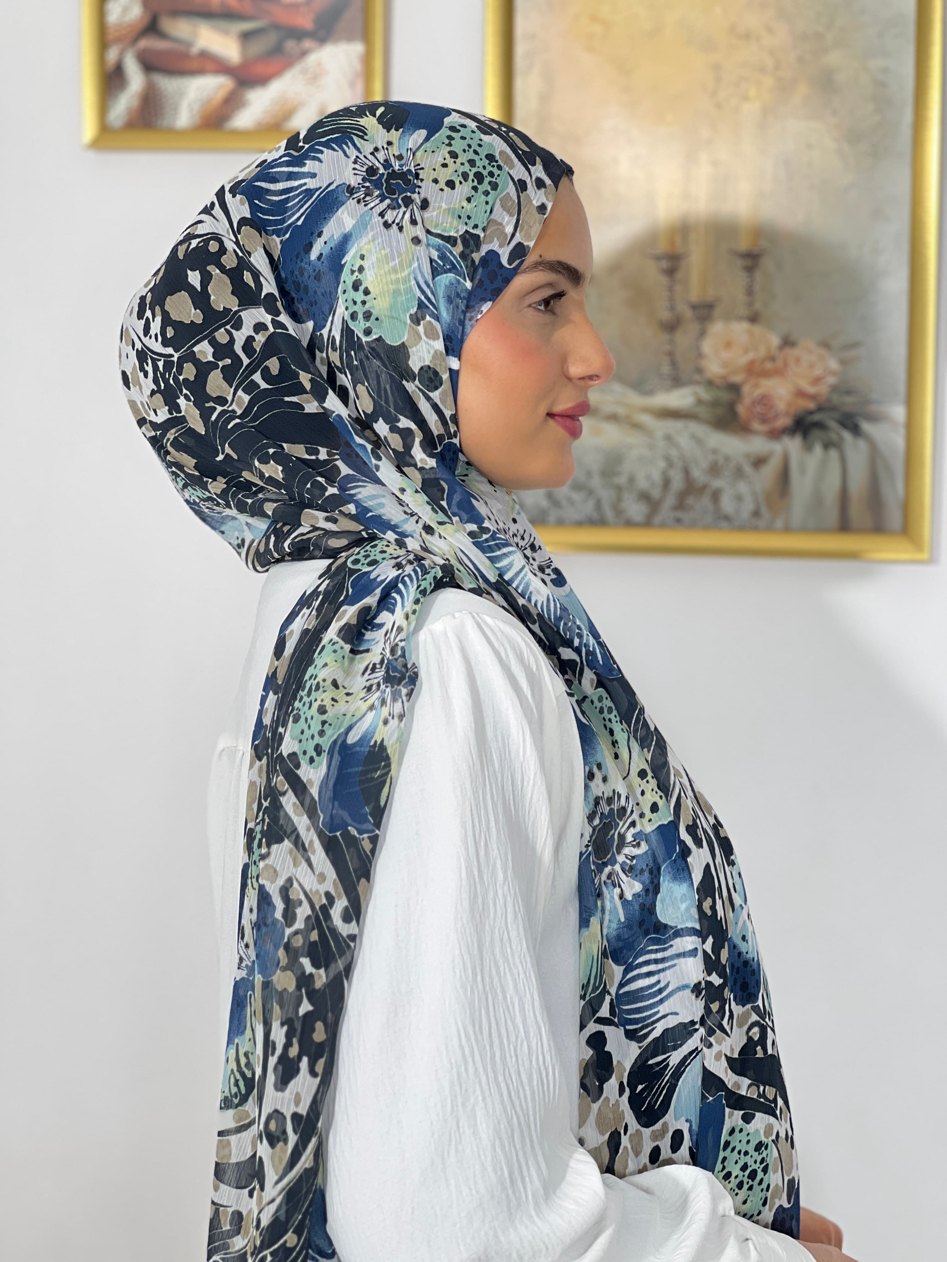 Allurina scarf - "Évasion Sauvage"