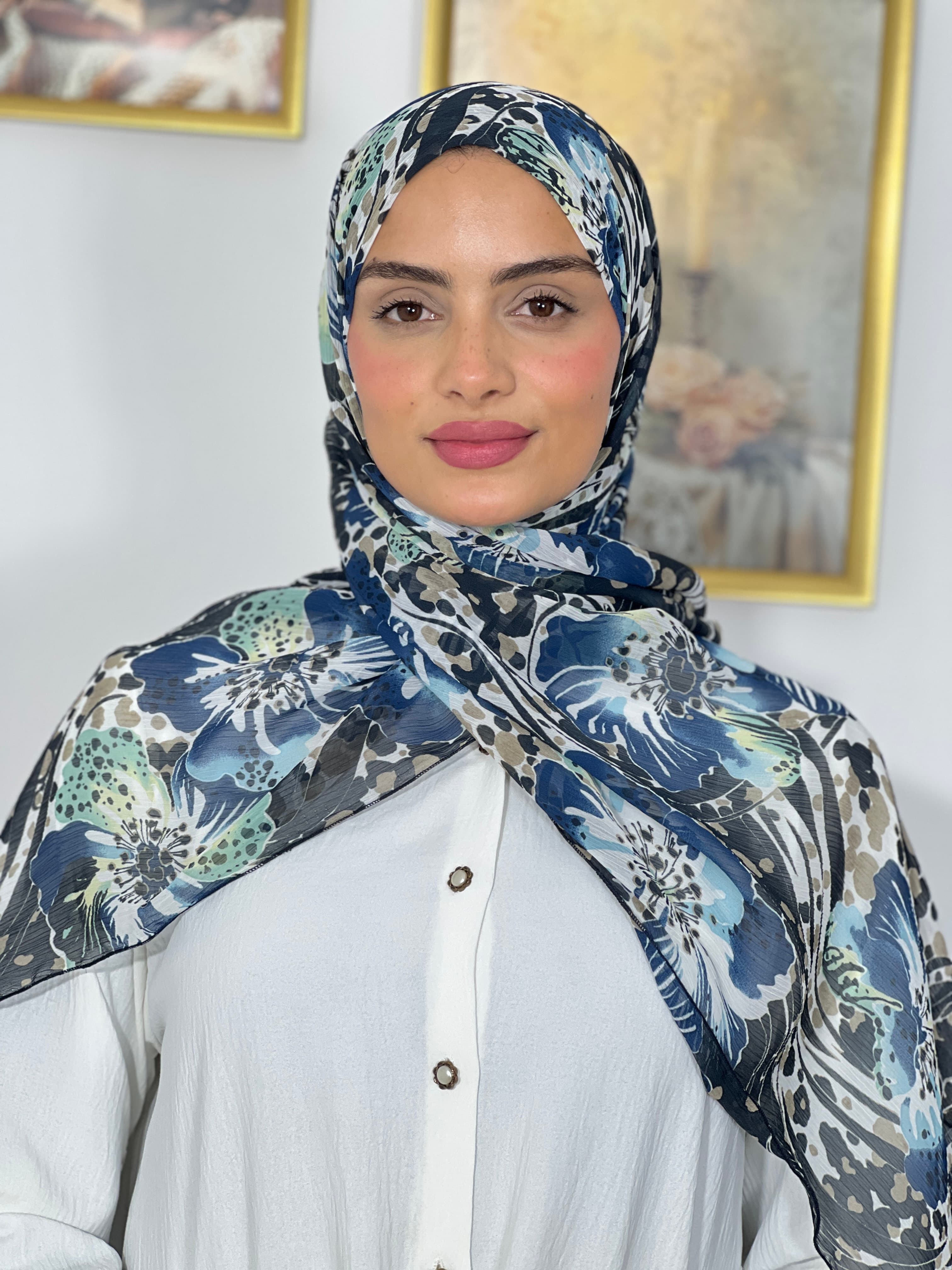 Allurina scarf - "Évasion Sauvage"