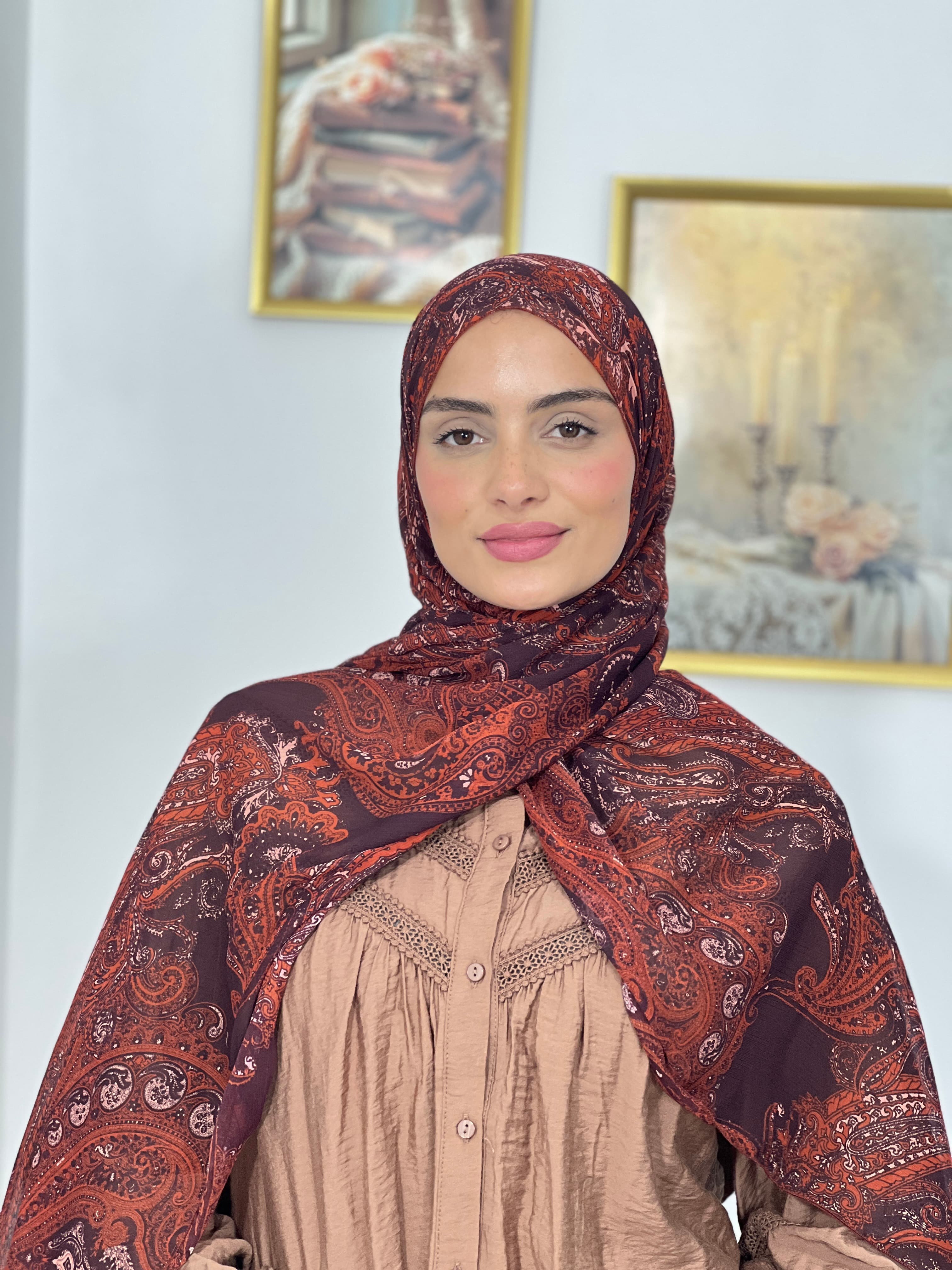 Allurina scarf - "Héritage d'Orient"
