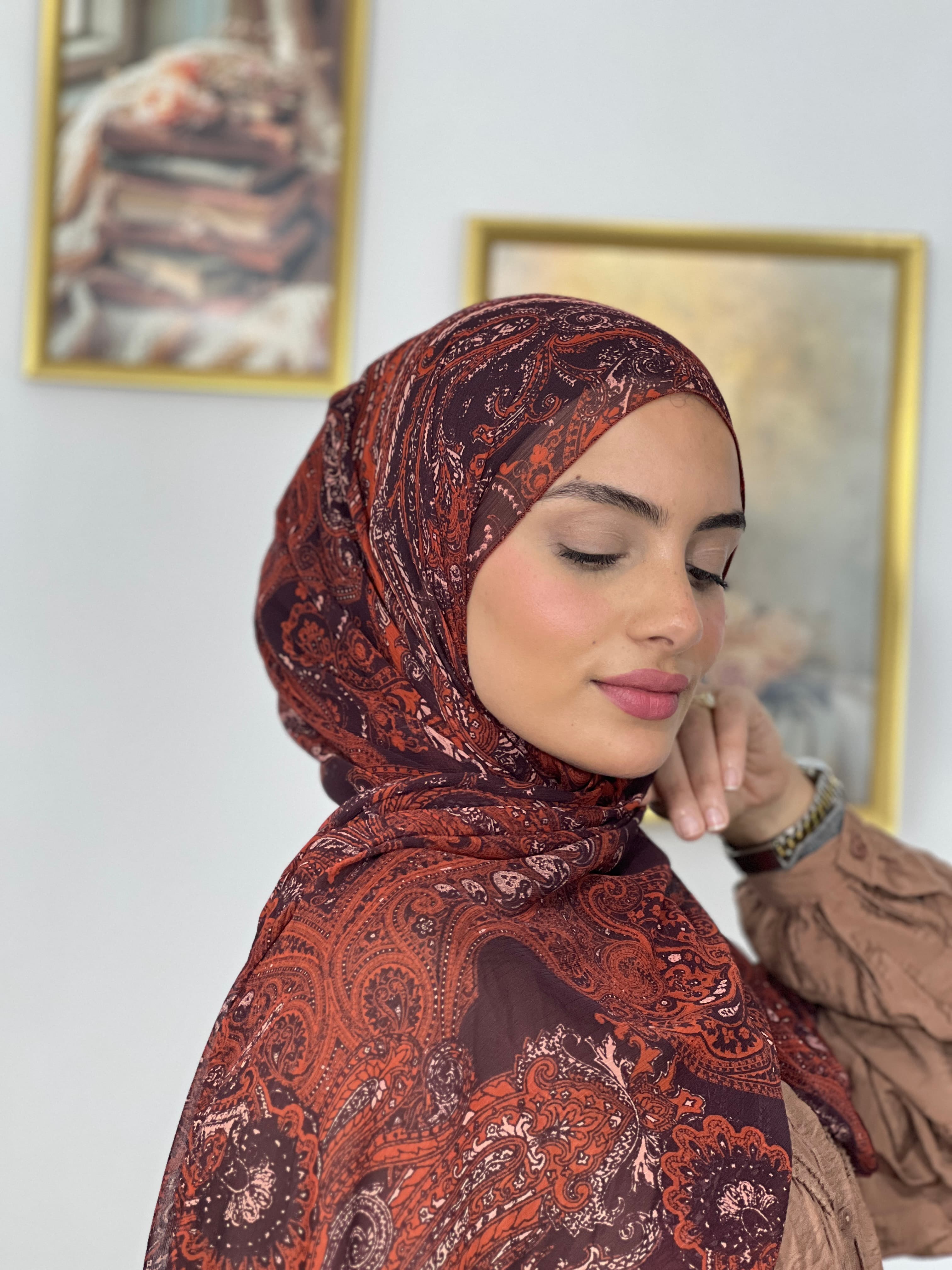 Allurina scarf - "Héritage d'Orient"