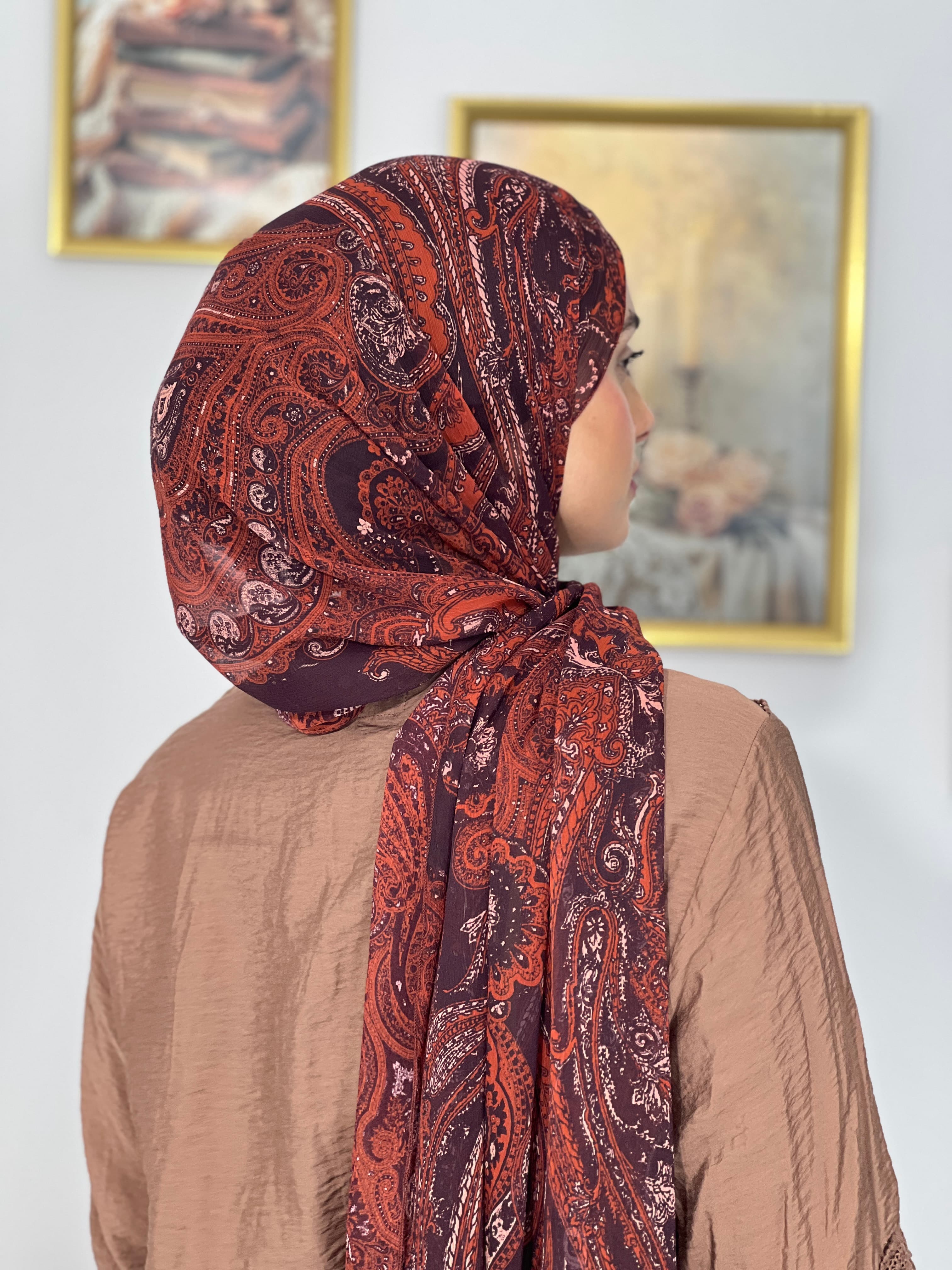 Allurina scarf - "Héritage d'Orient"