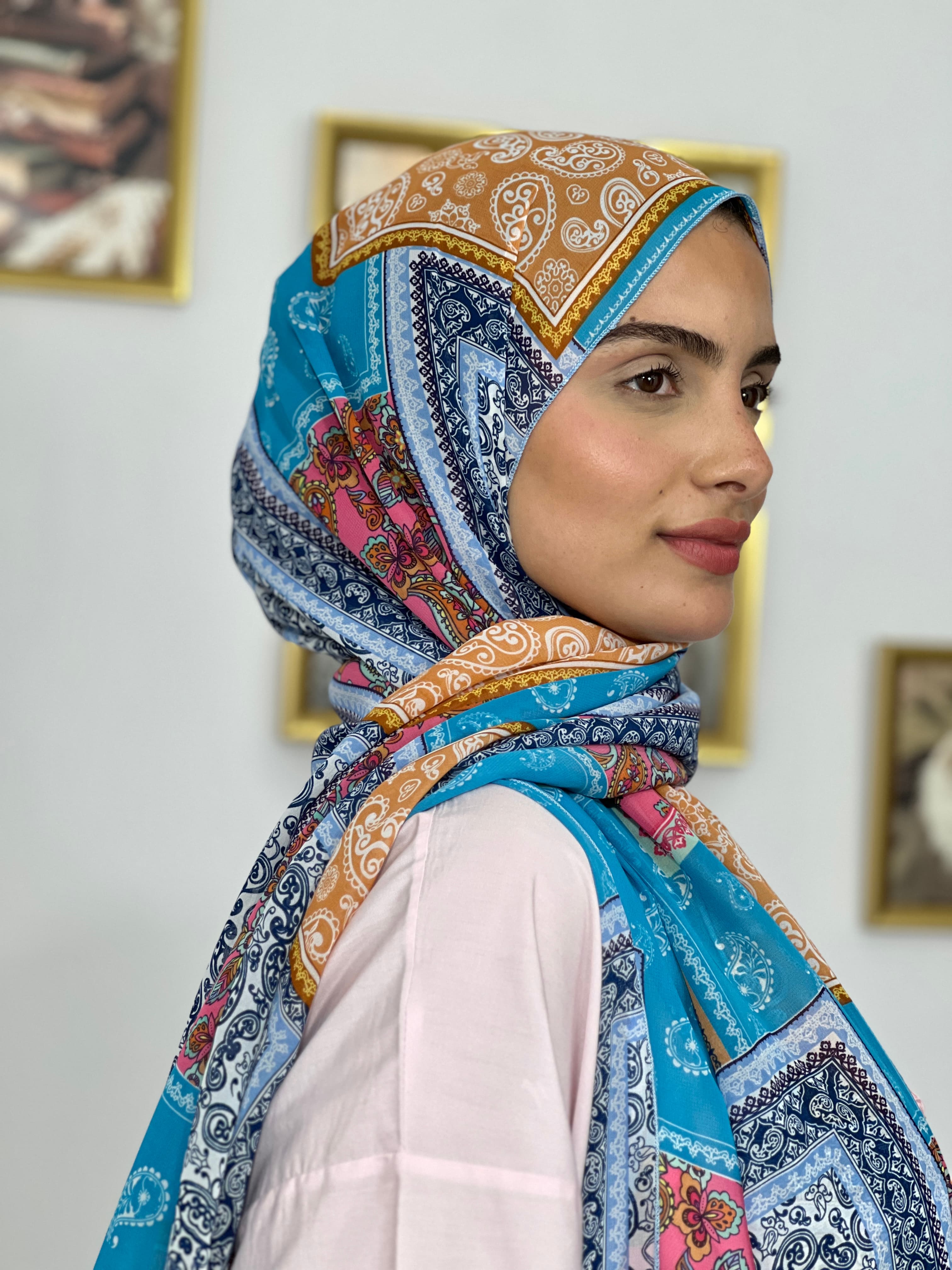 Allurina scarf - "Boho Bandana"