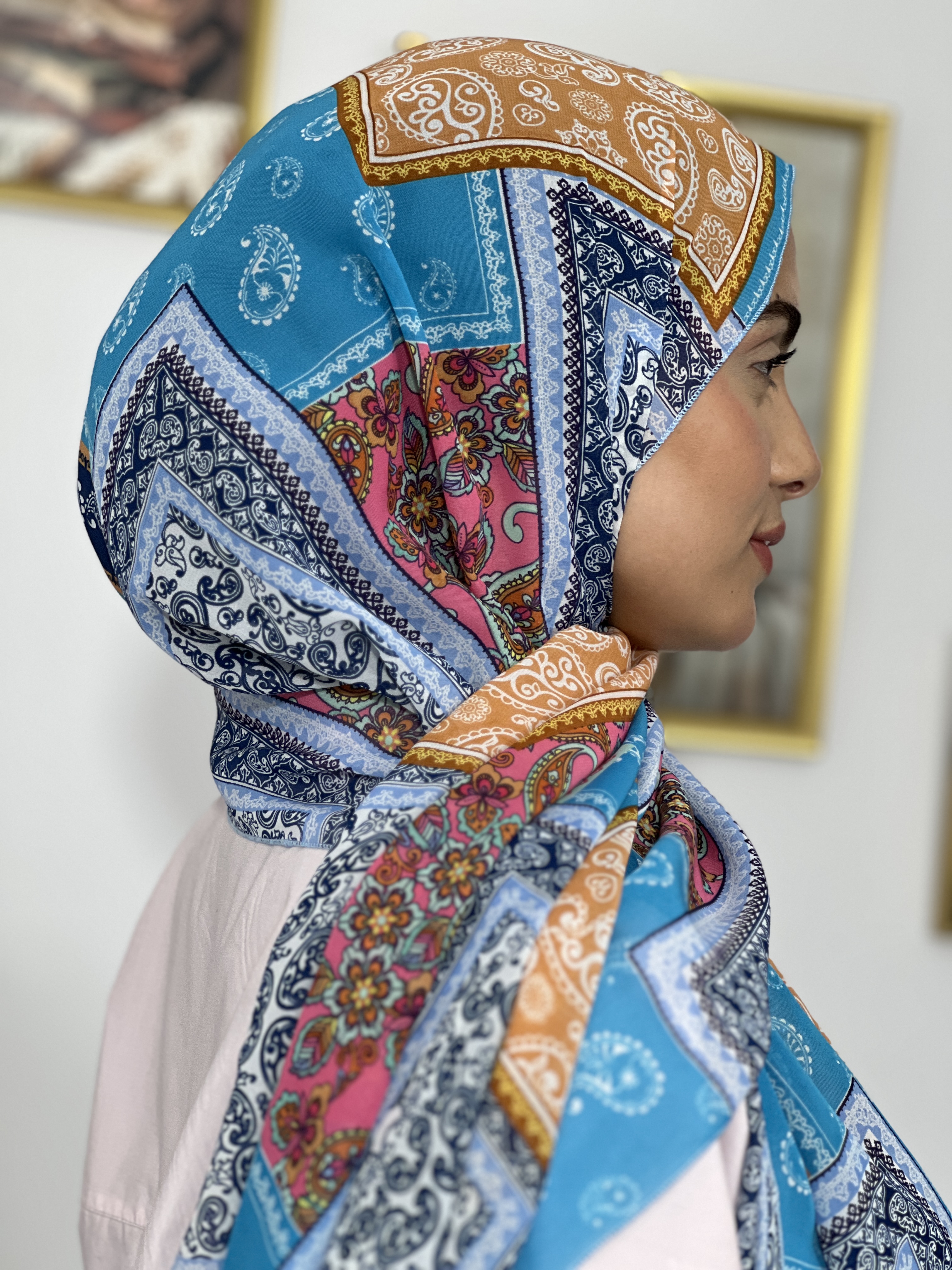 Allurina scarf - "Boho Bandana"