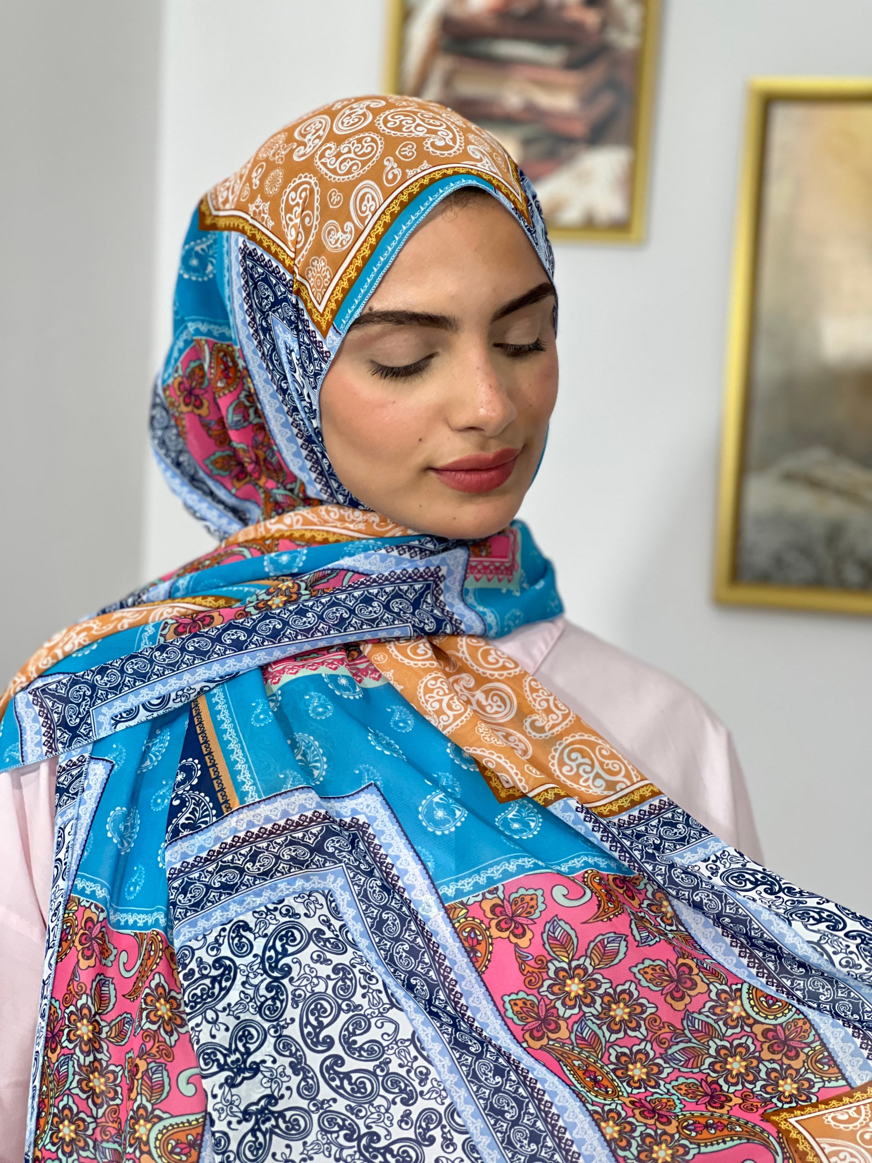 Allurina scarf - "Boho Bandana"
