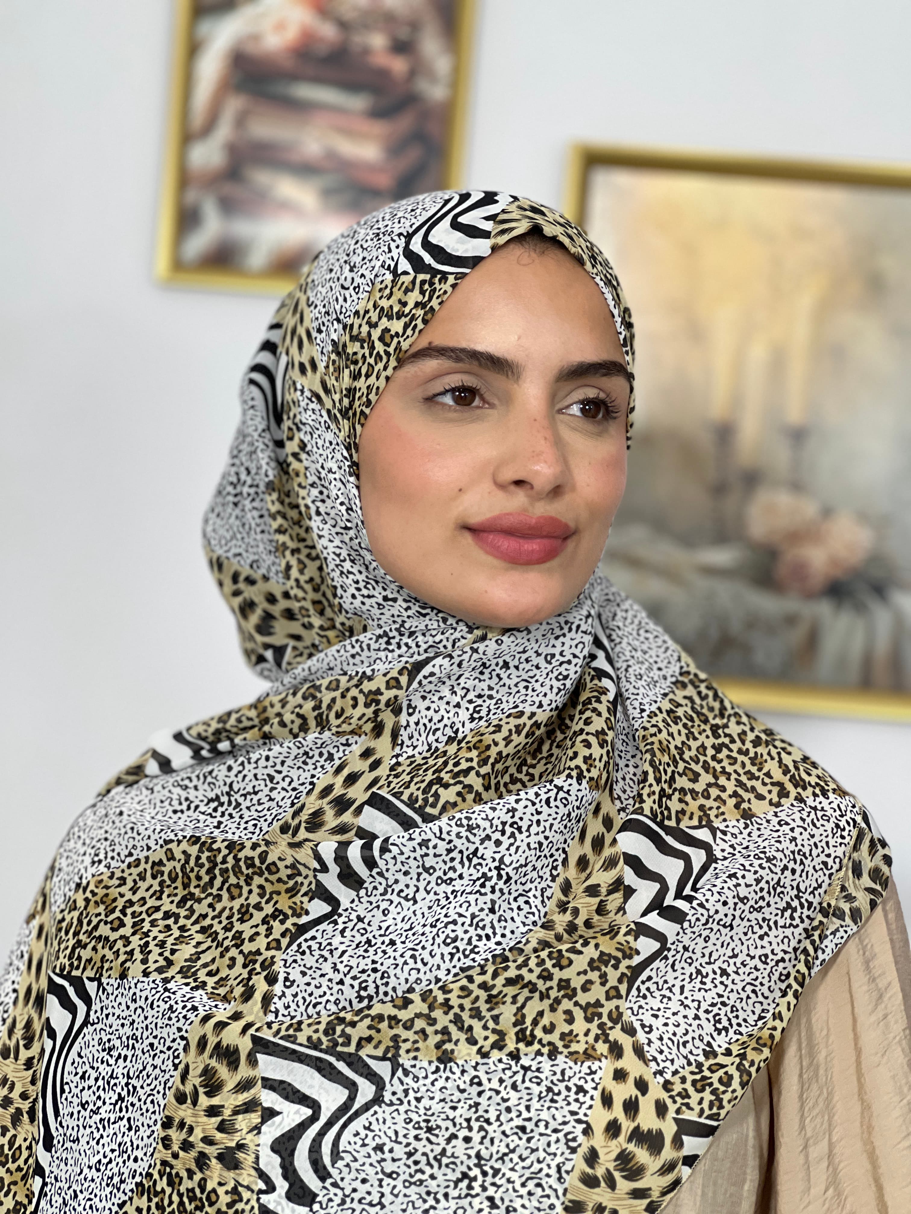 Allurina scarf - "Safari Fusion"
