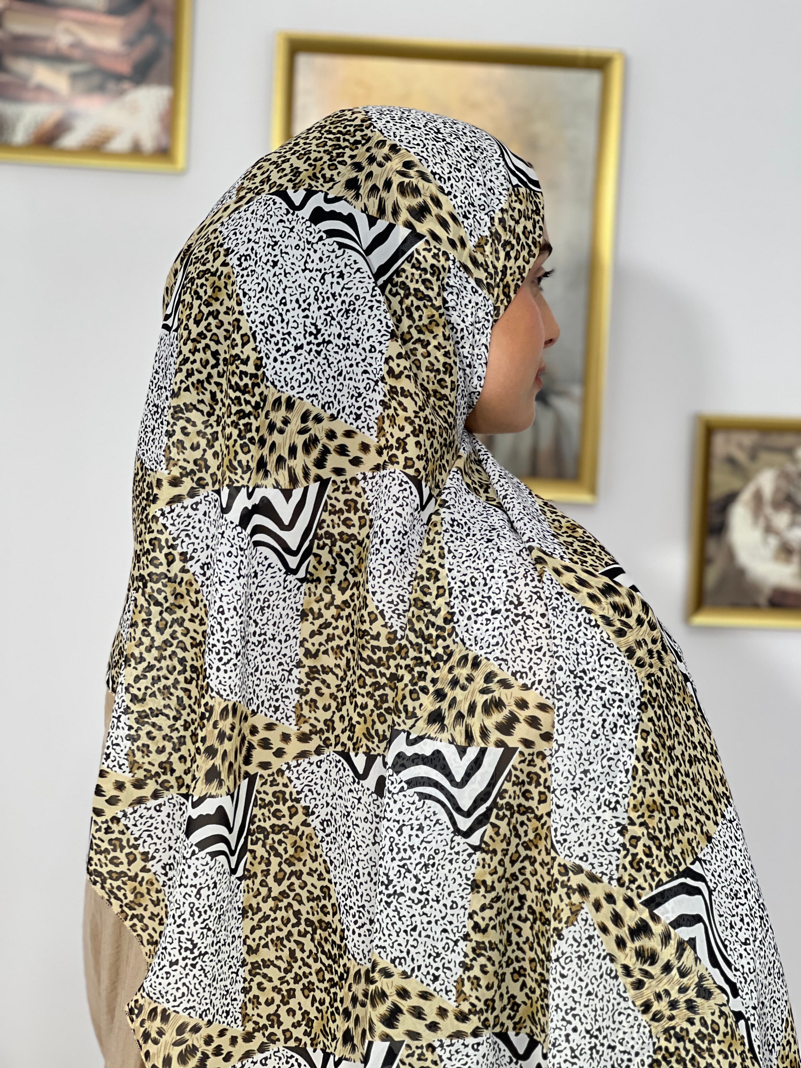 Allurina scarf - "Safari Fusion"