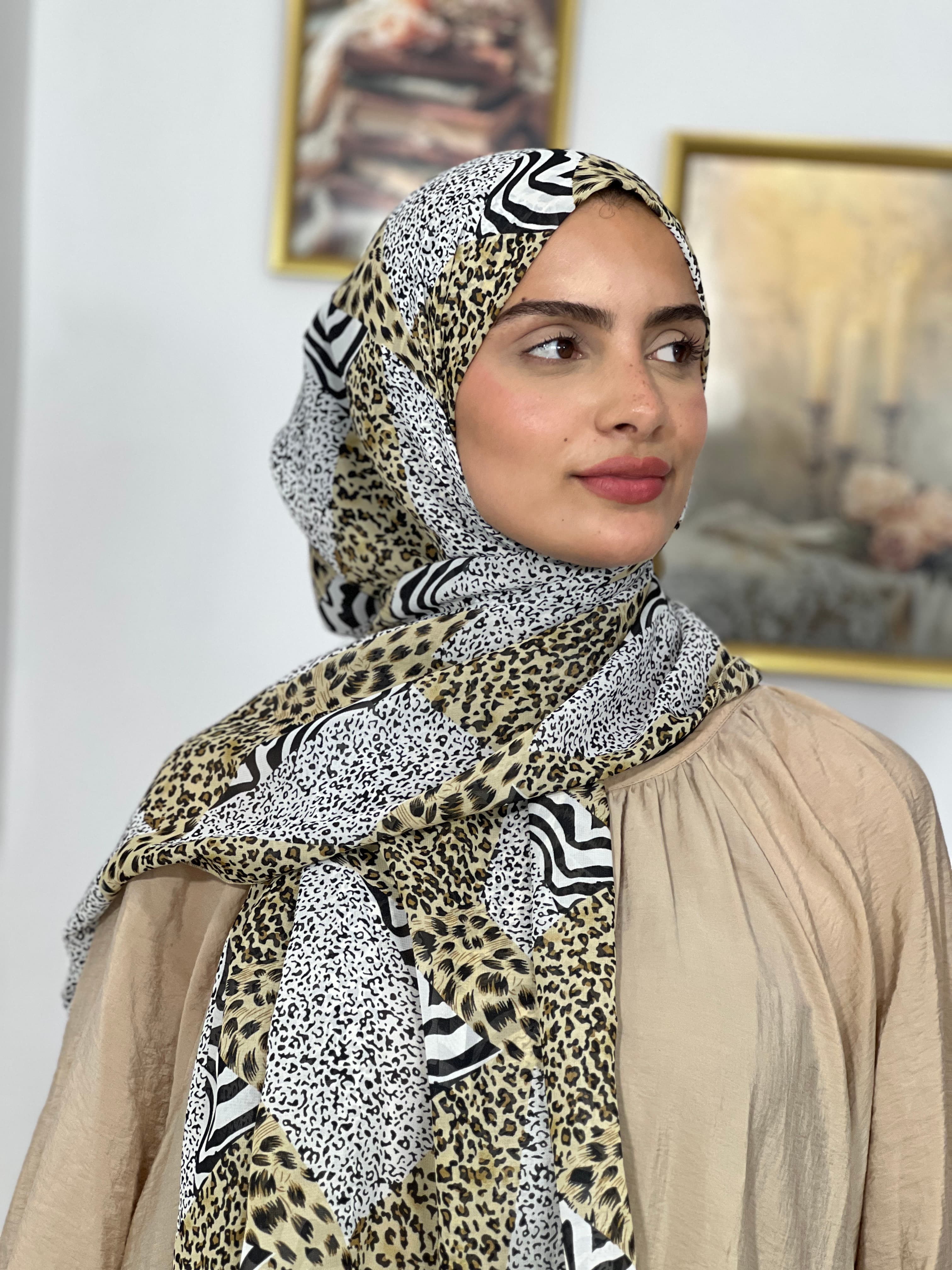 Allurina scarf - "Safari Fusion"