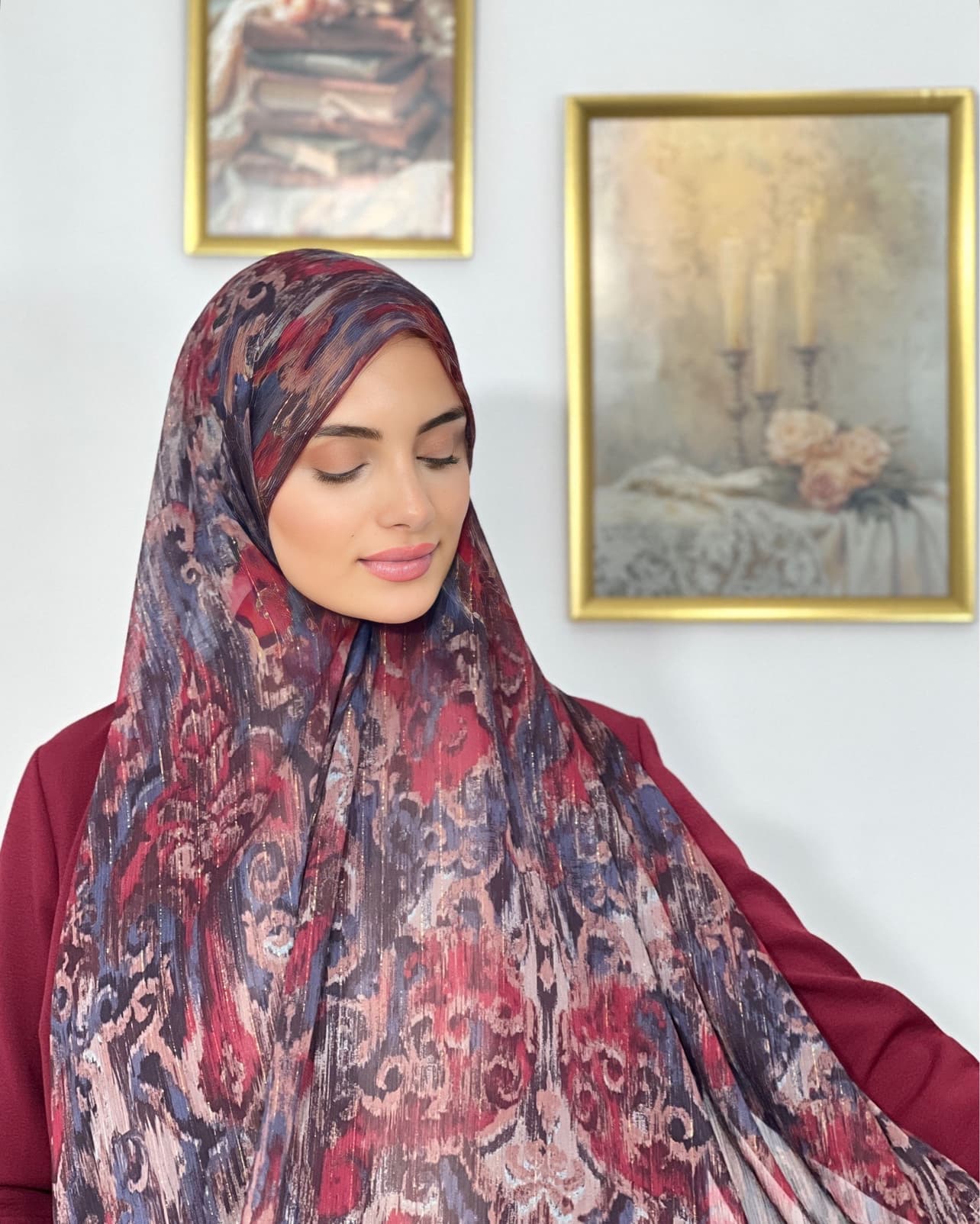 Allurina scarf - "Picasso"