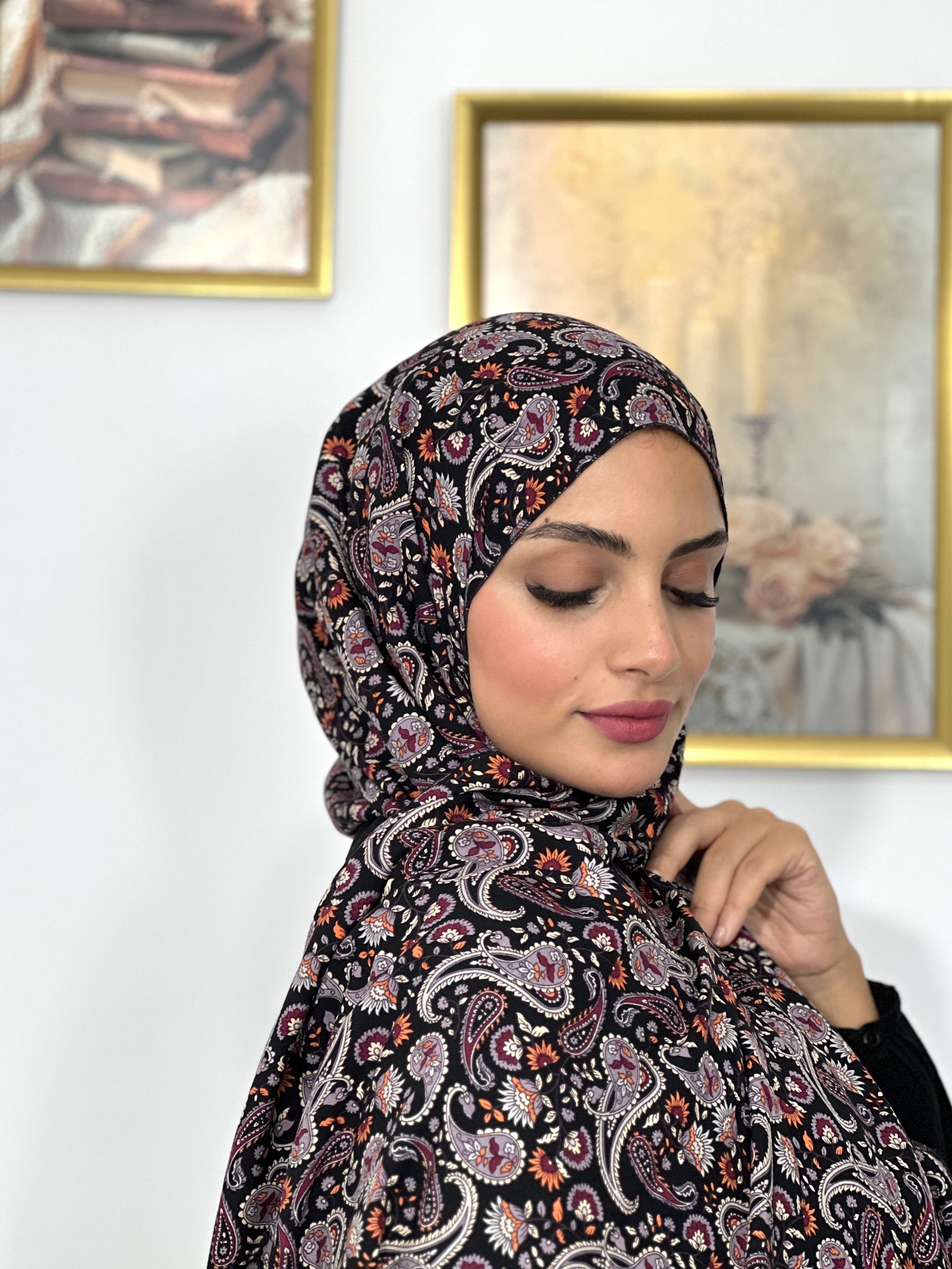 Allurina scarf - "Dark"
