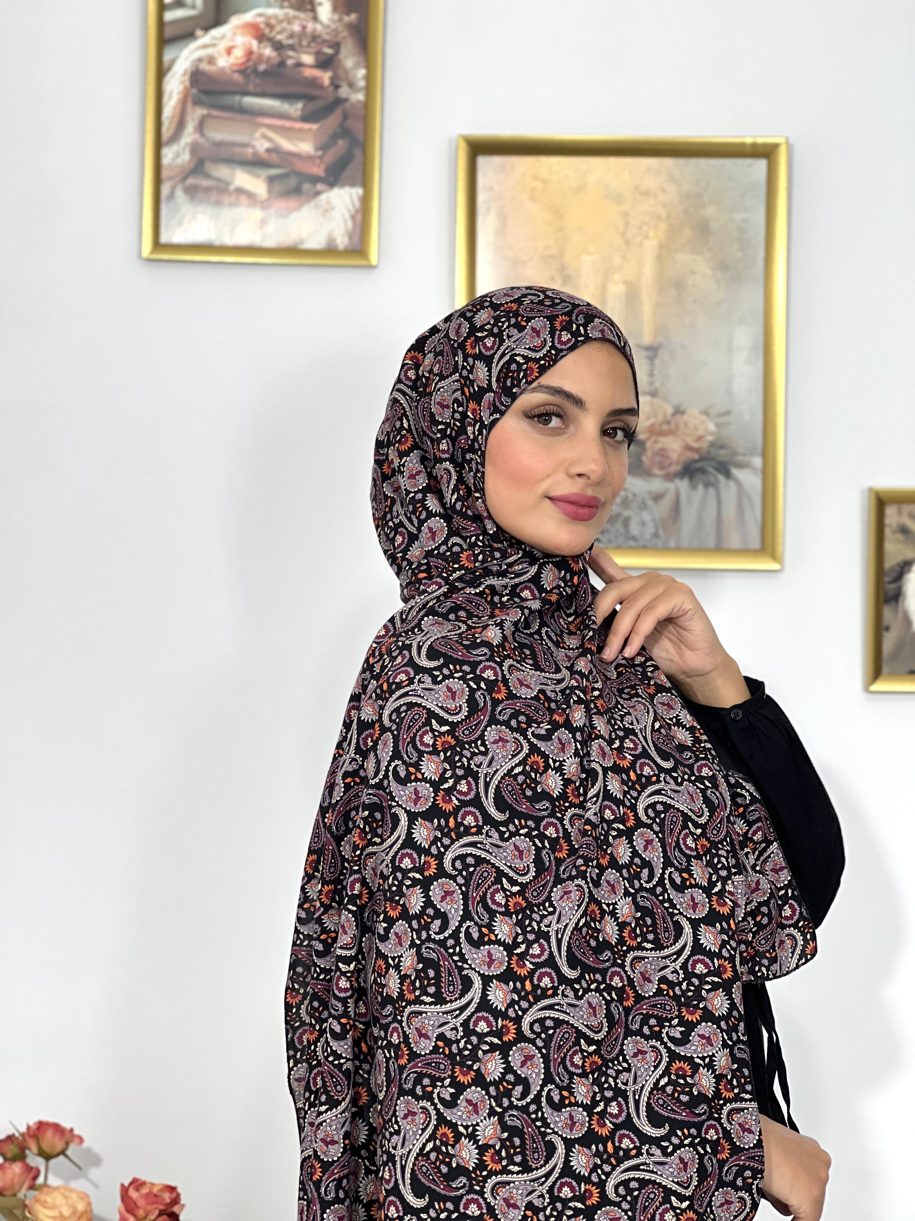Allurina scarf - "Dark"